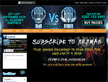 Tablet Screenshot of hrhdoom.com